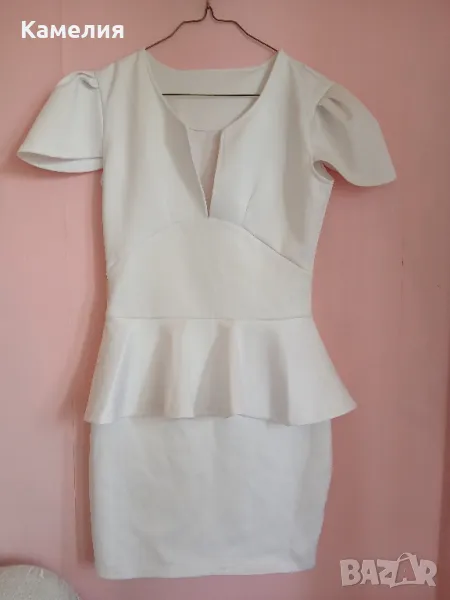 Бяла рокля, XS-S размер , снимка 1