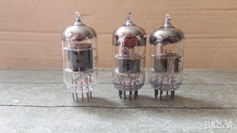 Нова радиолампа 6Ф1П. Използвани радиолампи 2броя 6Н23П. , снимка 1