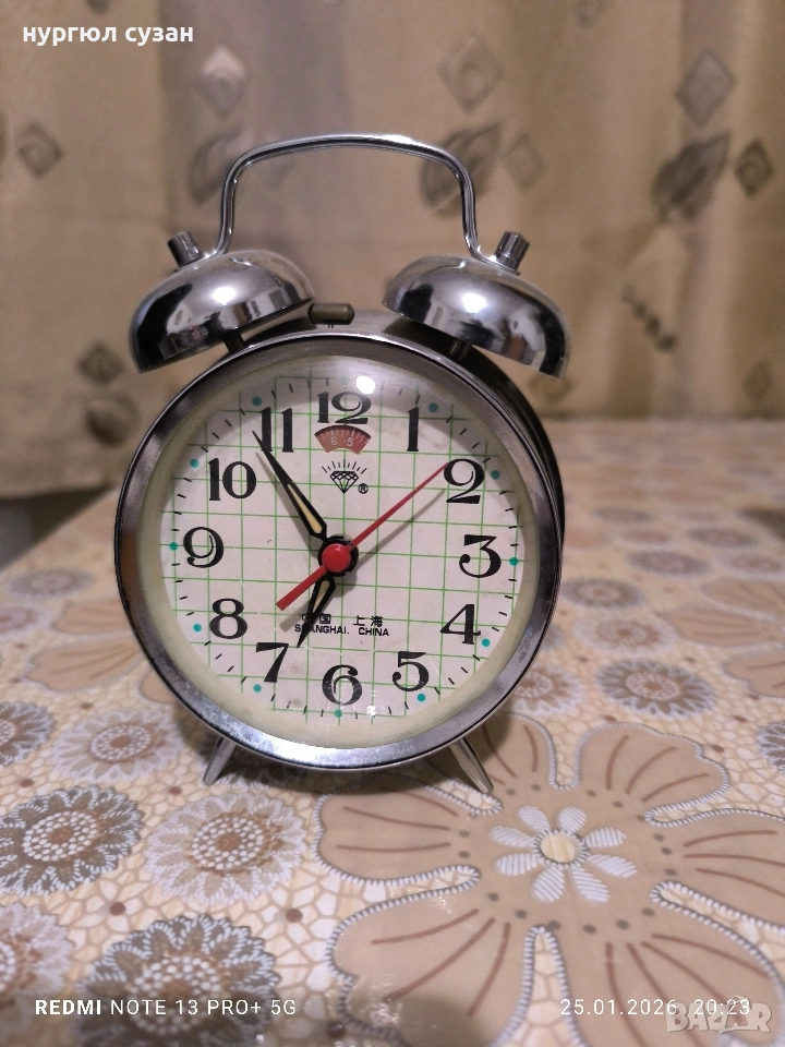 Старинен будилник , снимка 1