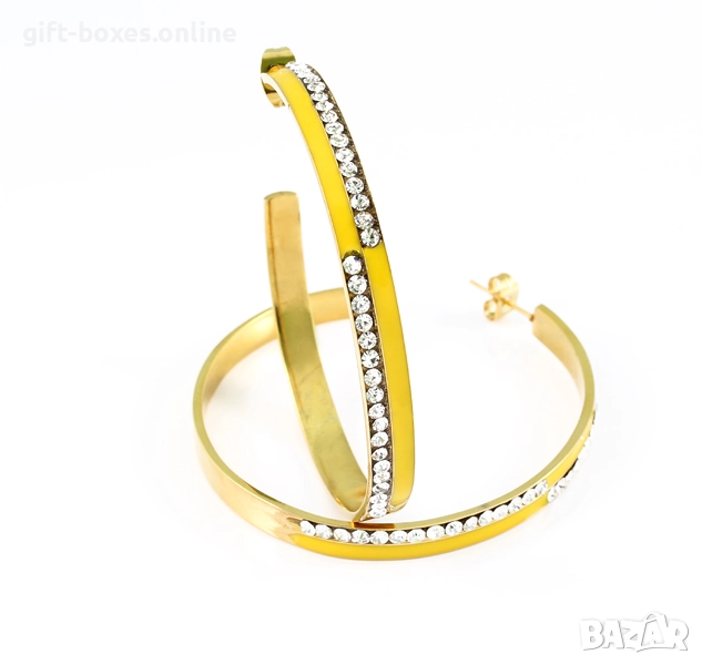 Обеци от стомана, снимка 1