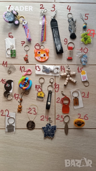  ключодържател пистолет Мини Маус Миньон къщичка Pringles зебра коте Коледа , снимка 1