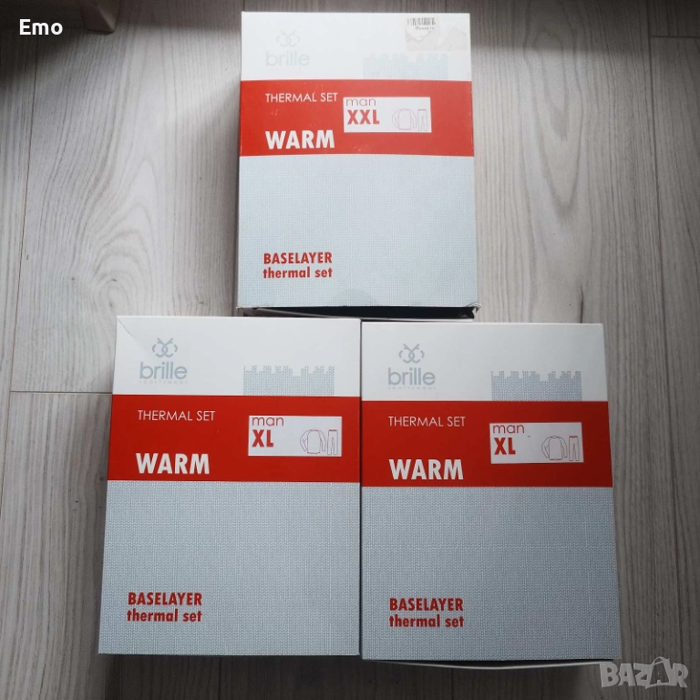 Мъжко термобельо BRILLE WARM, снимка 1