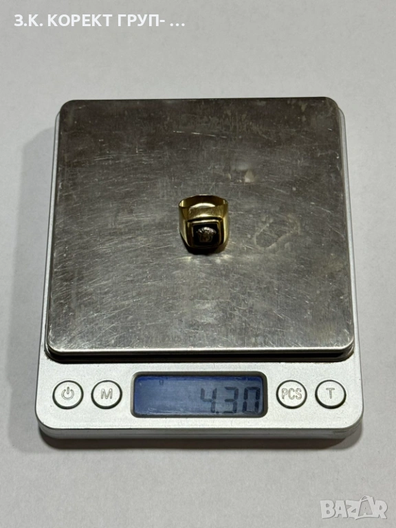 Златен пръстен 14К, снимка 1