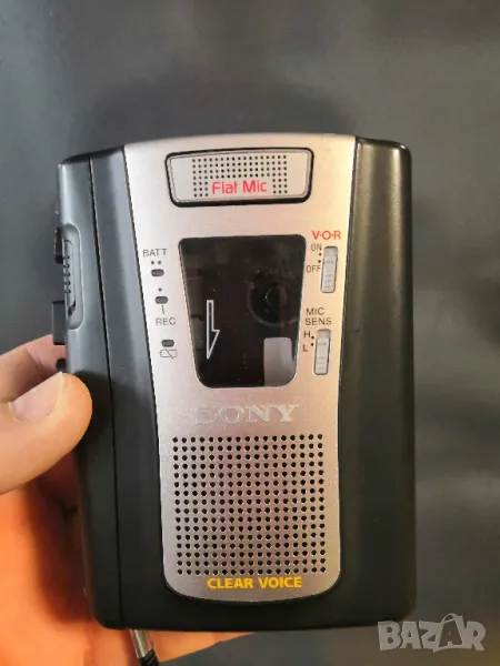 Касетен плеър/диктофон Sony Walkman TCM-459V, снимка 1