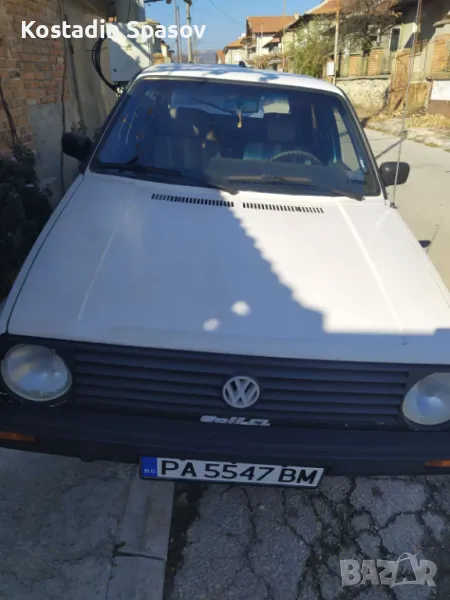 VW GOLF 2 1,3HM бензин/газ, снимка 1