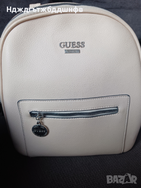 Бежава раница Guess, снимка 1