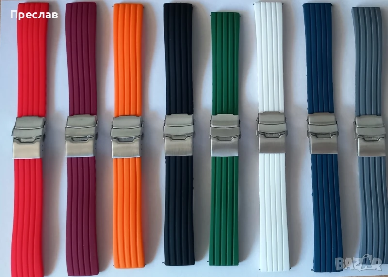 Силиконови каишки за часовници , снимка 1