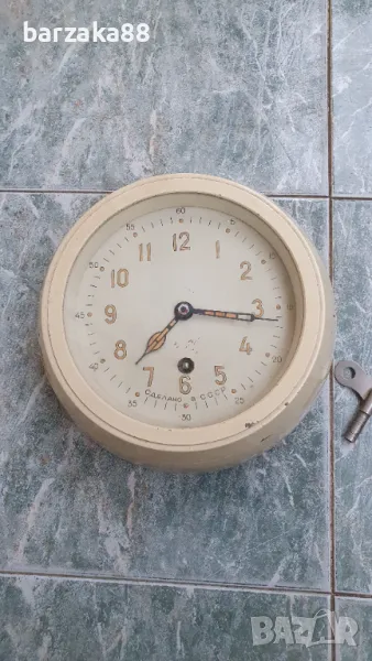 Съветски корабен часовник, снимка 1