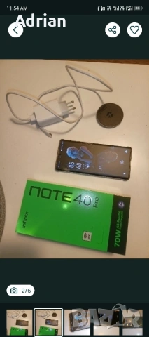Infinix Note 40 Pro, снимка 2 - Други - 53130039