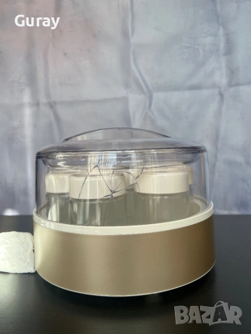 Уред за Приготвяне на кисело мляко Moulinex YG231E32 - добро състояние, снимка 3 - Кухненски роботи - 53786293