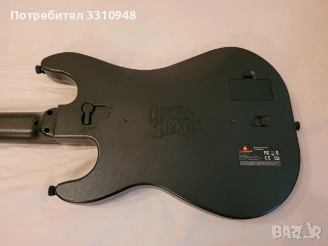 Guitar Hero Wireless китара за Xbox 360 - отлична, оригинална, снимка 5 - Игри за Xbox - 53656989