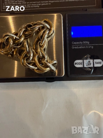 Златна гривна 27.25гр 14кт(585), снимка 3 - Гривни - 54079513