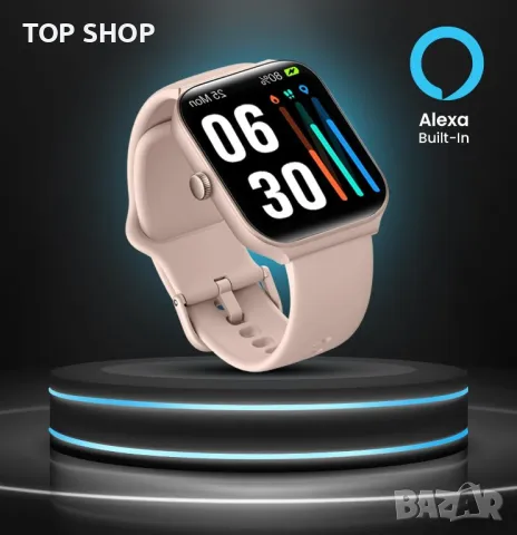 Смарт часовници RIZAMZ за жени - Alexa Вграден -1,95" TFT-LCD HD, снимка 2 - Смарт гривни - 49340647