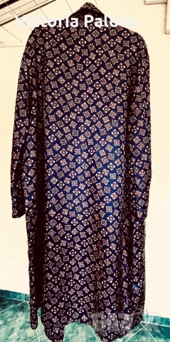 Елегантен мъжки халат Seidensticker - луксозен триацетат 100%, колекционерско качество , снимка 5 - Други - 53982896