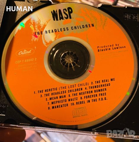 W.A.S.P., снимка 15 - CD дискове - 45180435