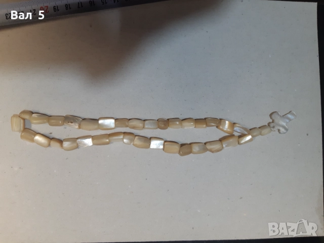 Автентична възрожденска седефена броеница, снимка 6 - Антикварни и старинни предмети - 51618690