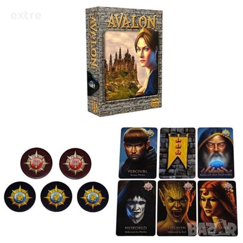 The Resistance - Avalon – Стратегическа Настолна Игра, снимка 2 - Настолни игри - 45053086