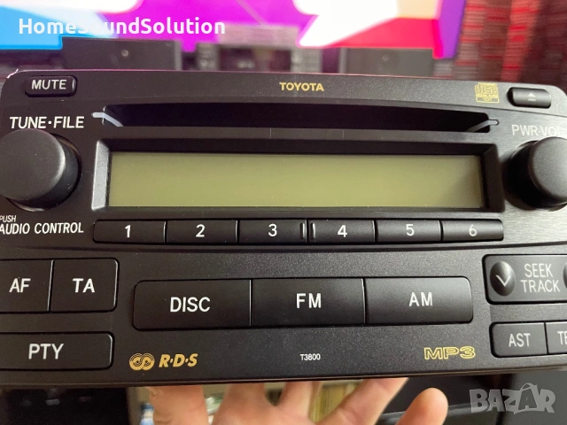 Radio Cd Mp3 Player Toyota Hilux PZ476-00211-00, снимка 3 - Аксесоари и консумативи - 53719999