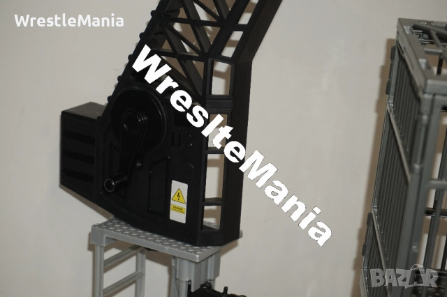 Рядък Кеч Ринг с Кеч Клетка WWE Crash Cage Wrestling Ring Playset Seat Launchers, снимка 3 - Колекции - 51854738