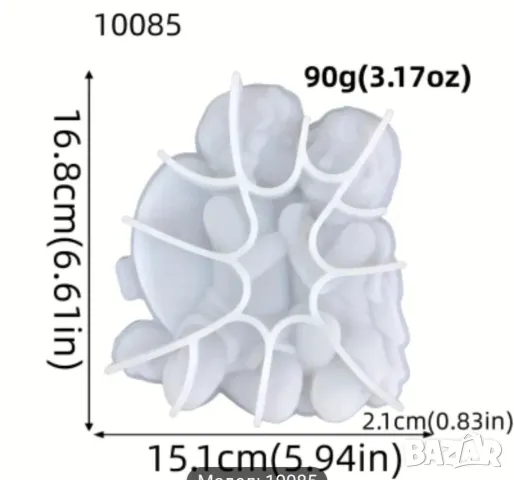 Голям молд ангели , снимка 2 - Форми - 46991041