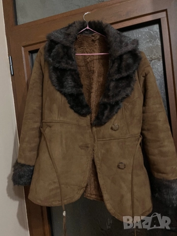 Дебело късо палто