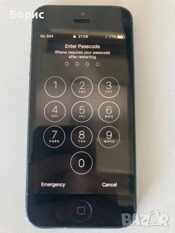 iPhone 5 с iCloud,за части