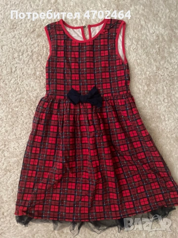 Детски Комплект рокля с ръкави