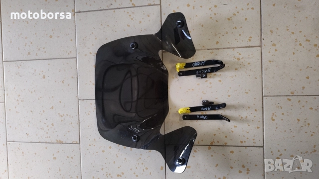 малка затъмнена слюда за Honda SH 2001-2015, снимка 4 - Аксесоари и консумативи - 52625536