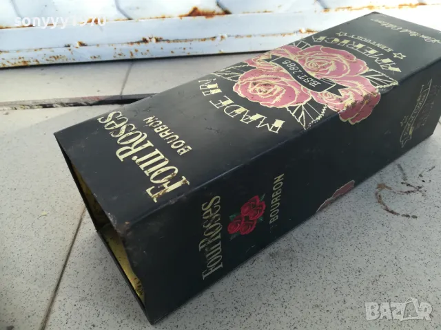 FOUR ROSES-СТАРА КУТИЯ ЗА КОЛЕКЦИЯ, снимка 5 - Колекции - 48448570