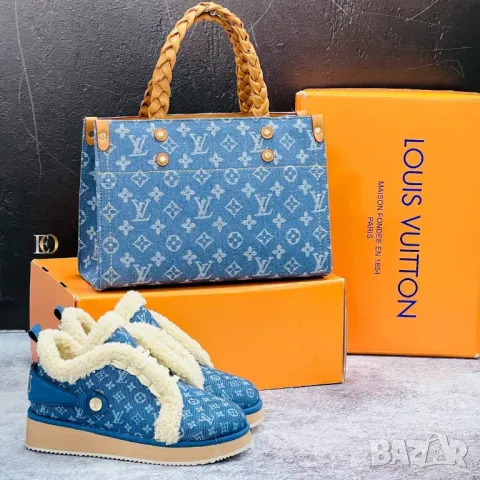 дамски маратонки и чанта louis vuitton , снимка 2 - Чанти - 48398960