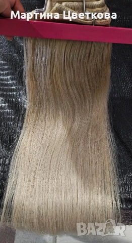 Естествена РЕМИ коса, снимка 3 - Аксесоари за коса - 54006794