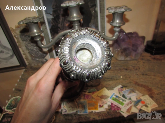 2 свещника и марки, снимка 11 - Други ценни предмети - 53496666