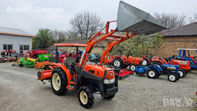 Японски трактор Kubota KL250H (High-speed) с челен товарач и фреза, 4х4, 25 кс, АграБГ Джолев, снимка 6 - Селскостопанска техника - 49739784