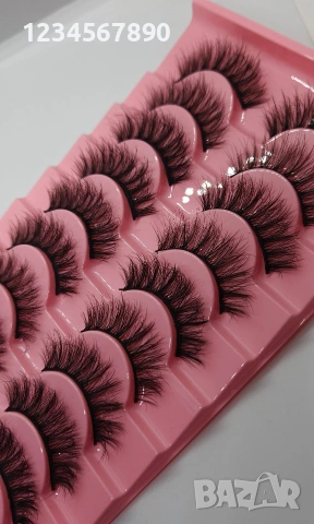 3D Мигли 10 чифта в кутия, снимка 6 - Други - 53061334