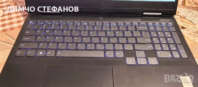 Геймърски лаптоп LENOVO IdeaPad GAMING 3 16IAH7 16" Intel Core i5-12450H 16GB/512GB NVIDIA RTX 3050