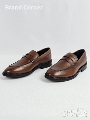 Оригинални мъжки лоуфъри JOOP! – Естествена кожа, Кафяви