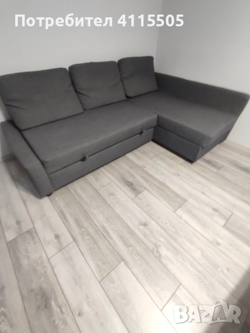 ъглов разтегателен диван с ракла