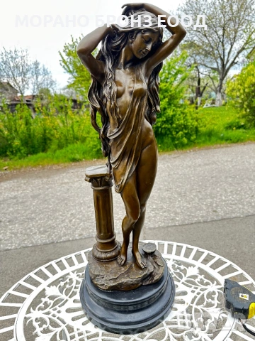 Масивна бронзова скулптура 70 см, 22 кг – Aldo Vitaleh | Уникален арт акт