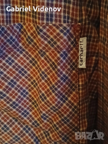 Мъжка риза Carhart., снимка 5 - Ризи - 53658494