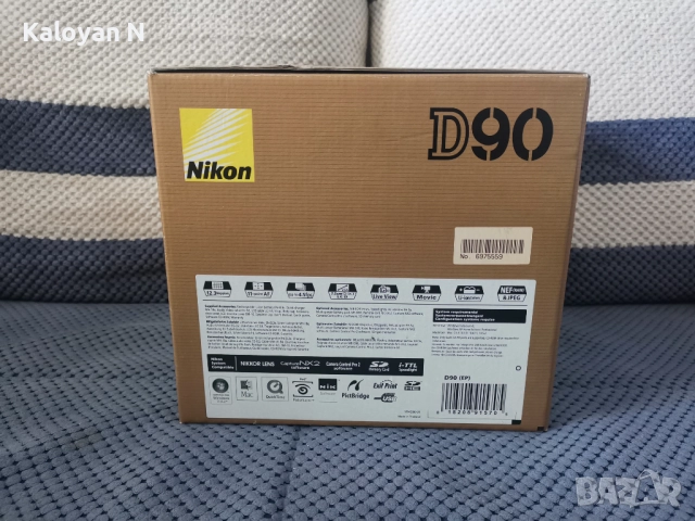 Кутия за Nikon D90 (без фотоапарат), снимка 4 - Чанти, стативи, аксесоари - 52048103