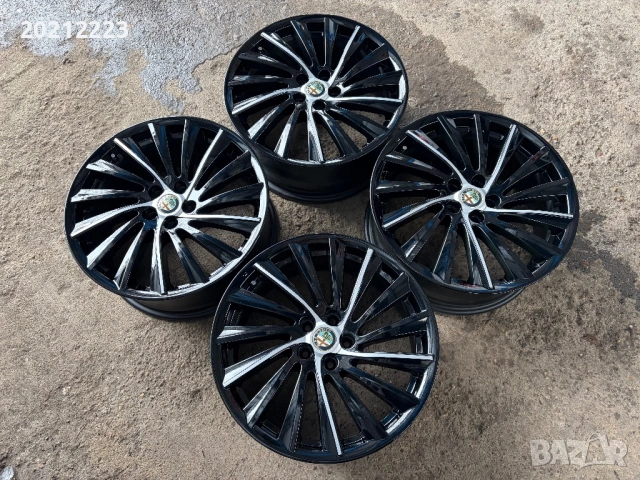 4 броя алуминиеви джанти за Alfa Romeo 147,156  17, снимка 5 - Гуми и джанти - 53210823