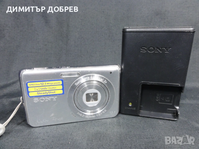 ЦИФРОВ ФОТОАПАРАТ SONY CYBER-SHOT DSC-W190 12.1MP DIGITAL CAMERA, снимка 2 - Фотоапарати - 53725657