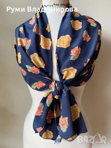 Копринен шал/ дълъг шал/ различни видове, снимка 2 - Шалове - 51339568