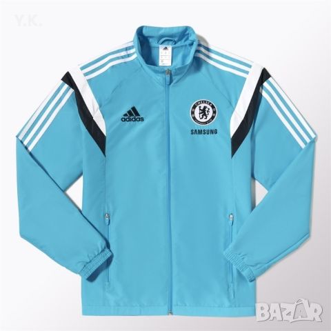 Оригинално мъжко горнище Adidas x F.C. Chelsea / Season 14-15 (Training), снимка 7 - Спортни дрехи, екипи - 45877125