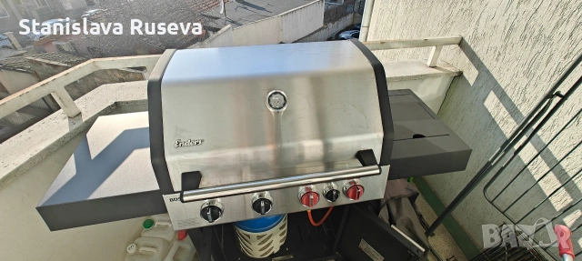 Газово барбекю Enders Boston Pro 4 KR Turbo II Gas Grill, снимка 2 - Други - 53937360