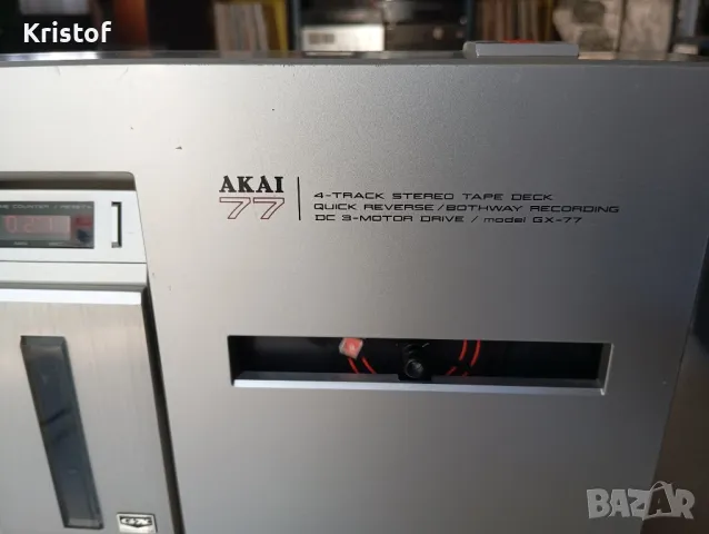 AKAI GX77 Stereo Tape Deck 4Track, снимка 5 - Декове - 47406188