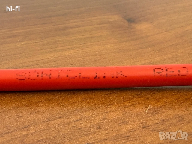 Sonic Link (Black Rhodium) Red  Low Loss RCA / Аудио кабели, снимка 10 - Ресийвъри, усилватели, смесителни пултове - 53771412