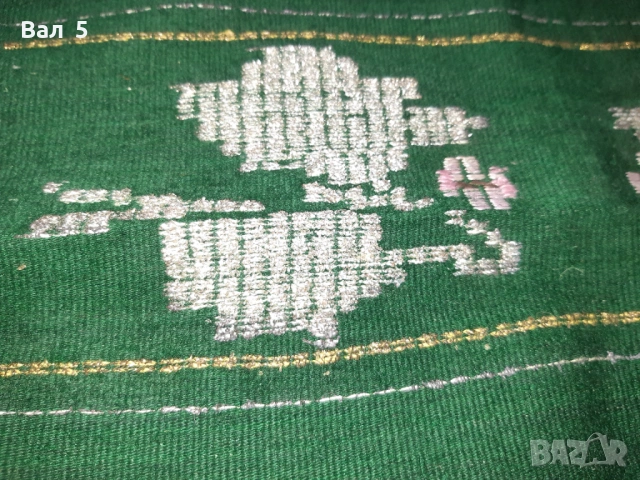 Автентична вълнена престилка с много сърма , носия, снимка 4 - Антикварни и старинни предмети - 53887641