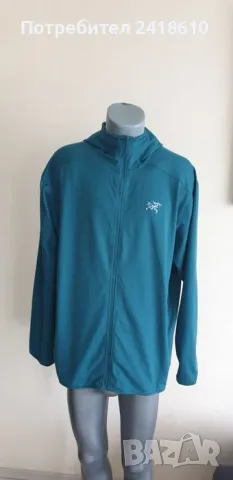 Arcteryx Kyanite LT Full Zip Hoodie Stretch Mens Size 2XL НОВО! ОРИГИНАЛ! Мъжка поларена Качулка с ц, снимка 1 - Спортни дрехи, екипи - 47230640