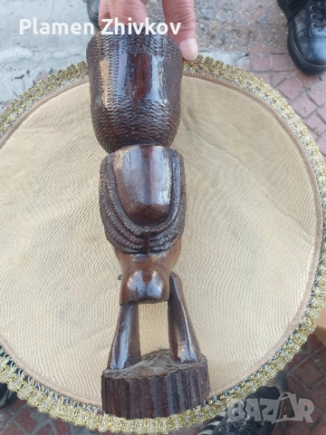 Пластика от сандалово дърво от Ангола , снимка 4 - Антикварни и старинни предмети - 52116087